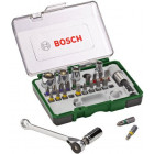 Bosch 2607017160 coffret clé à cliquet 27 pièces