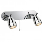 Applique 2 ampoules marine, chrome
