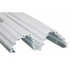 Kit anti pince doigts GAROMIN Feu N°4 WATTELEZ 17 soufflets 1400 mm + rail + vis+ adh - Gris - 606031G