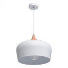 Suspension blanche megapolis 1 ampoule 190 cm