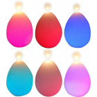 Bougie forme goutte d'eau zen'light (lot de 3)