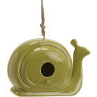 Nichoir escargot en porcelaine