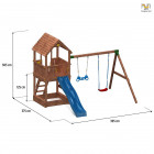 Plateforme de jeux en bois joy move