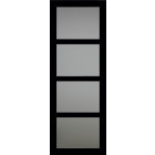 Porte coulissante modèle telia en enrobe noir largeur 83
