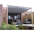 Pergola autoportante bois douglas toile anthracite 3 x 2 m