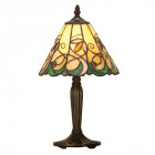 Lampe 20 cm jamelia, verre et résine