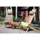 Chilienne en bois ecochair (coussin offert) chêne