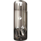 Serviteur de cheminée design 4 accessoires