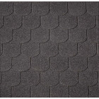 Dépendance de jardin en bois breteuil bardeau arrondi noir