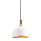 Suspension garcia, blanc et or