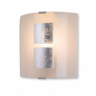 Applique murano, verre et argent