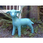 Agneau design en résine 52 cm