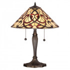 Lampe ruban, verre et résine