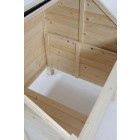 Niche en bois chalet