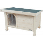 Niche en bois à toit plat