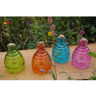 Piège à guêpes coloré en verre 15cm