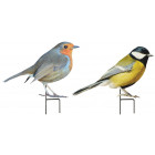 Oiseaux sur pique (lot de 2)