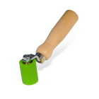 Rouleau de pression avec double roulement à billes courbé à 45°