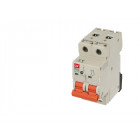 Disjoncteur modulaire 10a 2p (courbe d)