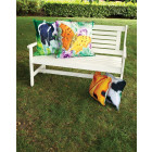 Coussin extérieur imperméable vache large