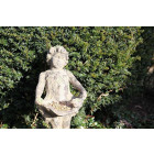 Bain oiseau à poser motif fille medium