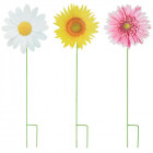 Fleurs sur pique (lot de 3)