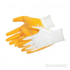 Gants nylon enduction nitrile Taille unique SILVERLINE 675069