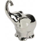 Éléphant décoratif coloris argent mael