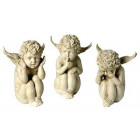 Set statuettes anges (lot de 3)