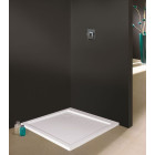 Receveur de douche carré 1000x1000 mm blanc space line leda