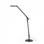 Lampadaire noir halo