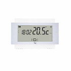Thermostat écran tactile mur batterie blanc Bpt TA/500 WH