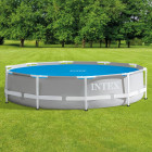 Couverture solaire de piscine bleu 290 cm polyéthylène