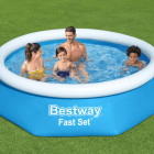 Piscine gonflable ronde 244x66 cm 57265