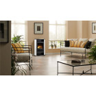 Poele électrique optiflame scandic luxe 1000 à 2000w