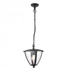 Suspension seraph, gris et plastique