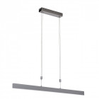 Suspension chromée techno 3 ampoules 118 cm Suspension chromée techno 3 ampoules 118 cm