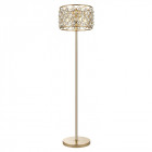 Lampadaire doré en cristalsandbanks 4 lumières