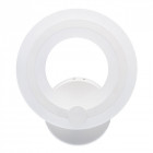 Applique murale blanche techno   8 cm