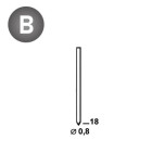 Finettes BE-18 - Boite de 14000 pièces - 6BE181
