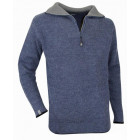 Pull LMA CACAO bleu nuit T.L - 803170 BLEU NUIT T.4