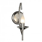 Applique brightwell, nickel poli et verre