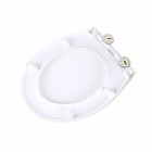 Abattant de toilette universel - double frein de chute - pp - déclipsable Aurlane - 701045