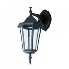 Applique du jardin petit Lamp IP44 Facing-down corps noir Holder E27