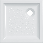 Receveur céramique GEBERIT Bastia - 70 x 70 extra-plat à poser/encastrer - 00720200000001