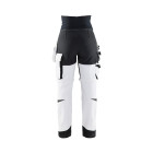 Pantalon de grossesse peintre Femme Blanc/Noir 71021642 - Taille au choix Pantalon de grossesse peintre Femme Blanc/Noir 71021642 - Taille au choix
