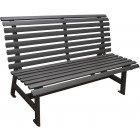 Banc de jardin en aluminium square