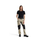 Pantalon maintenance polycoton stretch femme 71591845 - Couleur et taille au choix