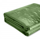 Bâche de protection imperméable résistante aux intempéries polyester revêtu de pvc 650 g m² couverture étanche d'extérieur camion meuble de jardin bois 4x3 m vert