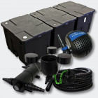Kit:filtration de bassin 90000l 36w uvc stérilisateur pompe skimmer helloshop26 4216460